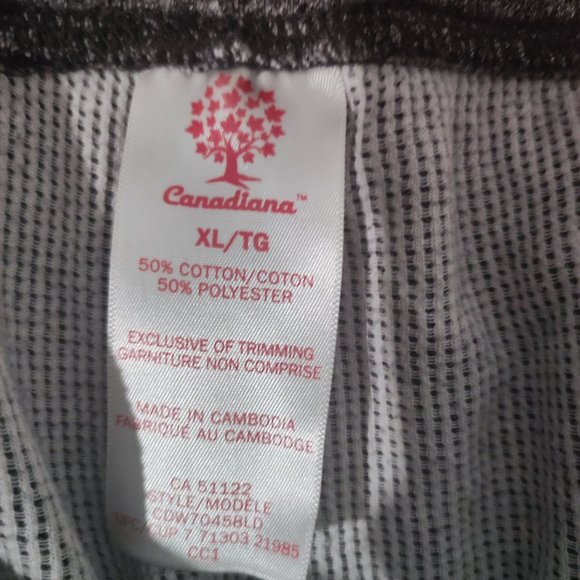 Canadiana grey training pants women's size XL - Picture 3 of 4